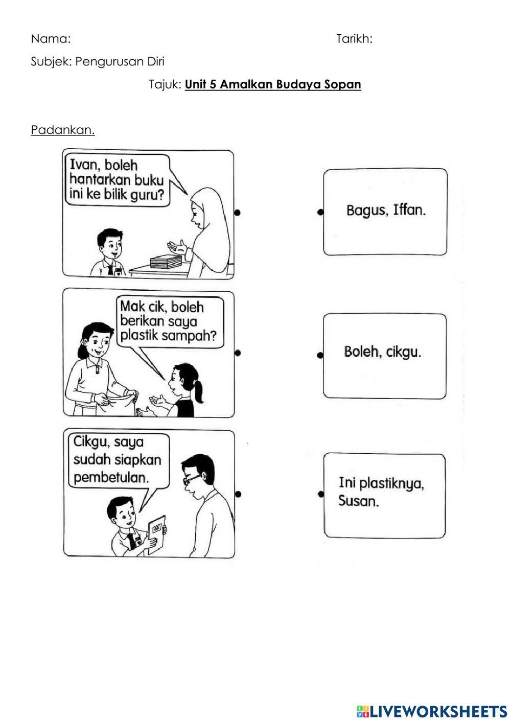 Amalkan Budaya Sopan