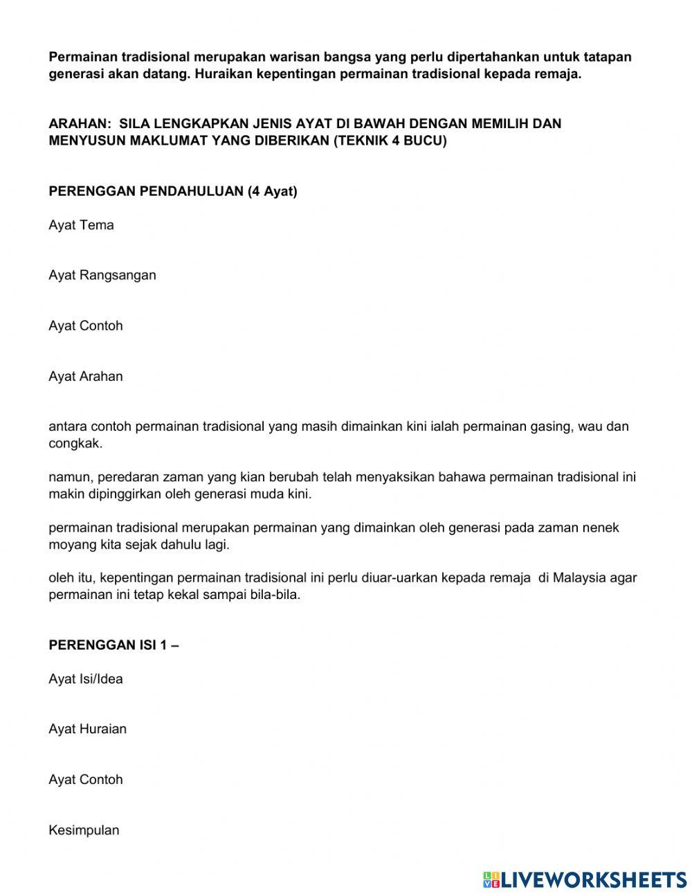 Permainan tradisional