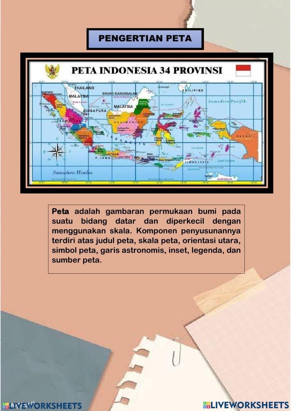 Pemahaman lokasi melalui peta