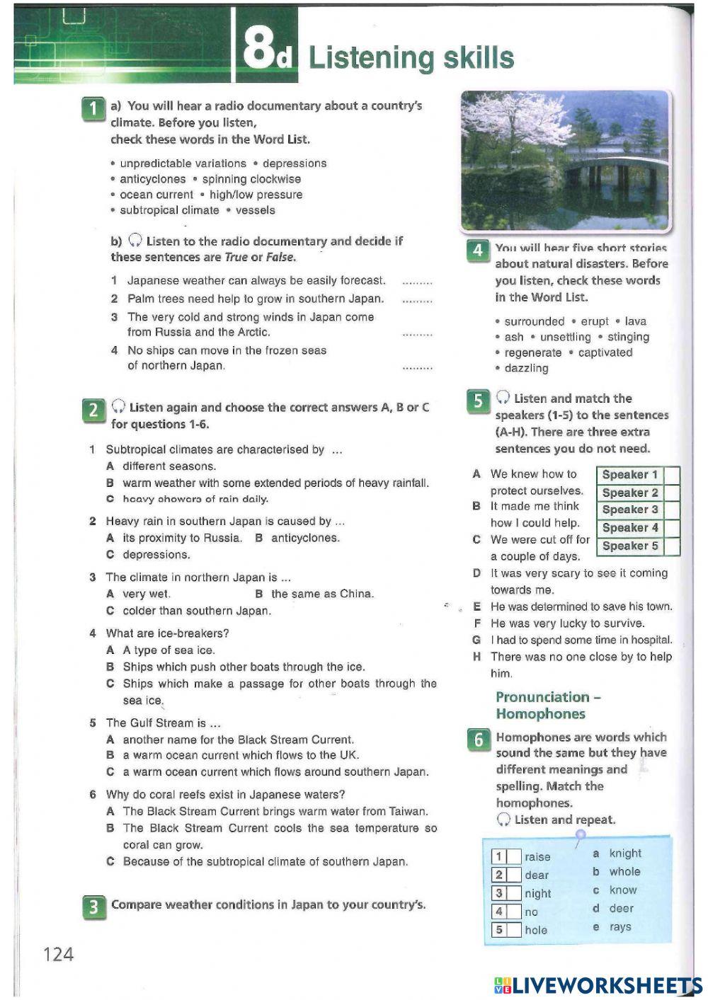 Onscreen - b2 - m8 - listening