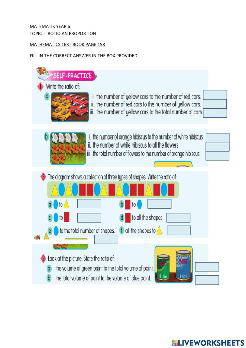 Ratio and Proportion