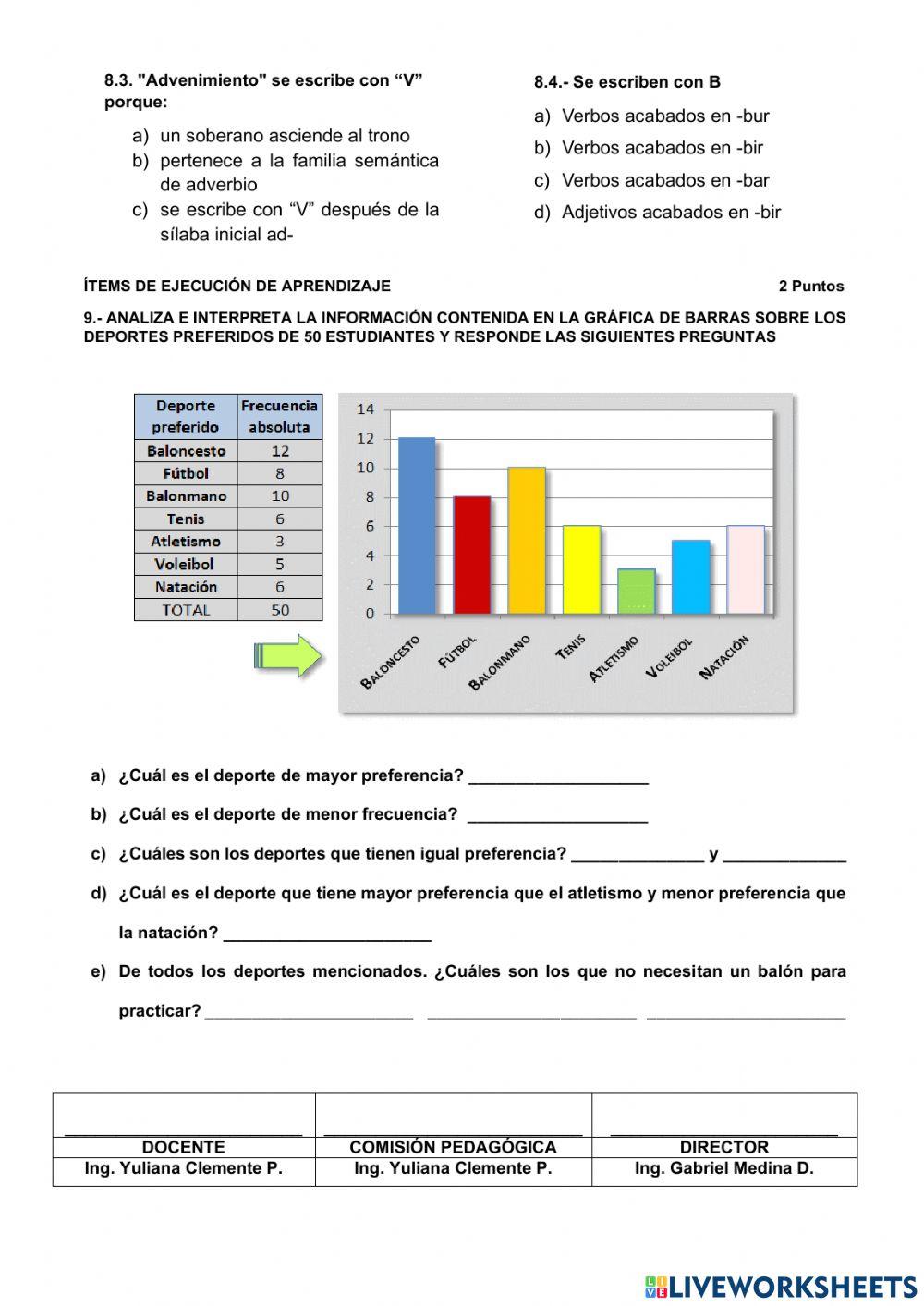 Evaluacion segundo parcial