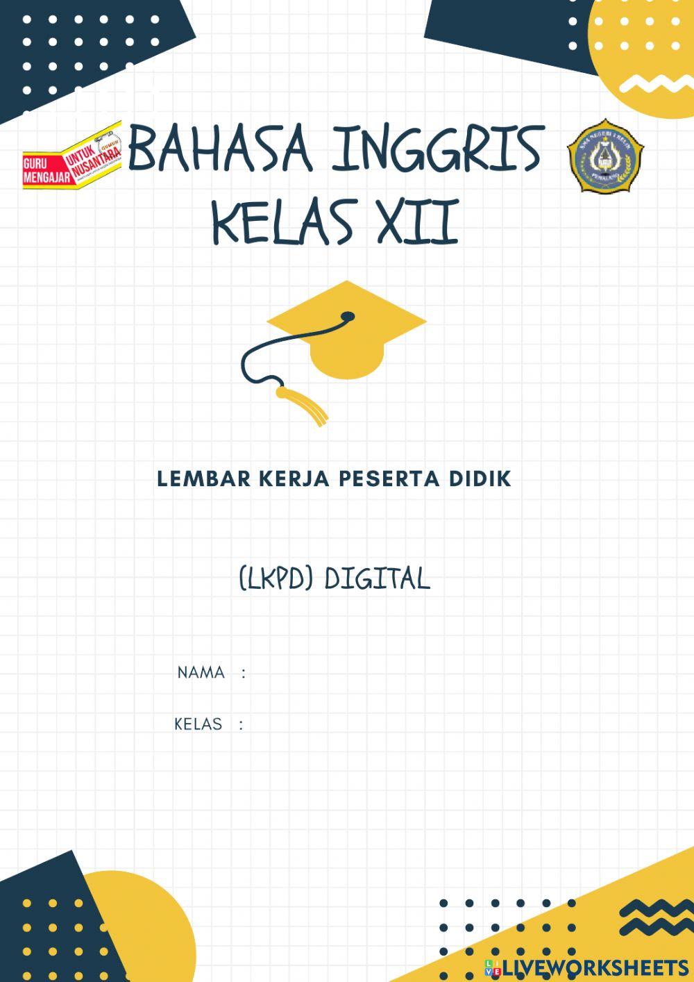Lkpd bhs.inggris (latihan)