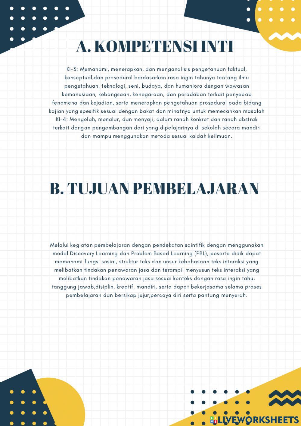 Lkpd bhs.inggris (latihan)