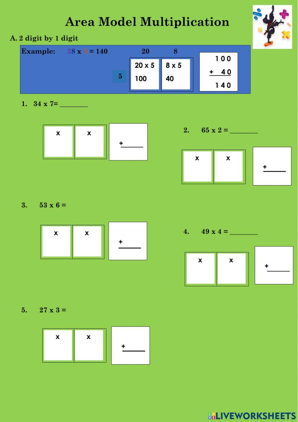 Partial Products Example
