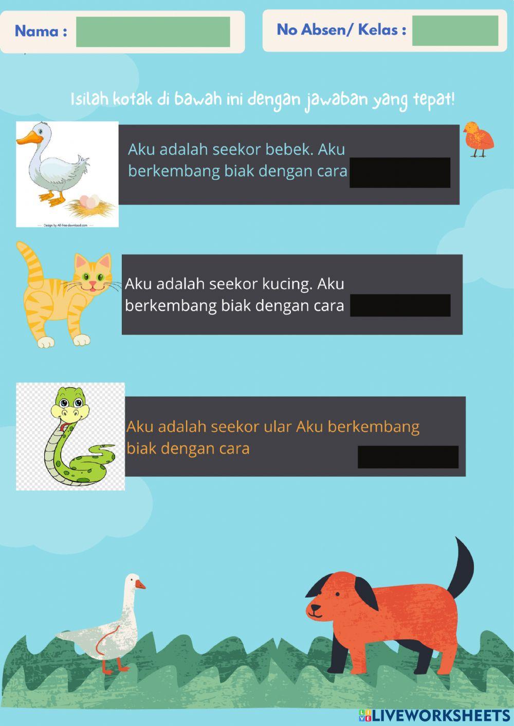 Perkembangbiakan Hewan