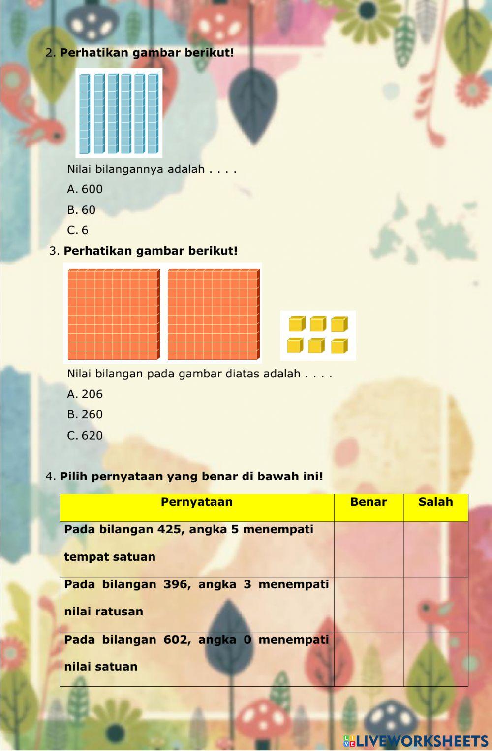 Bilangan & Nilai Tempat