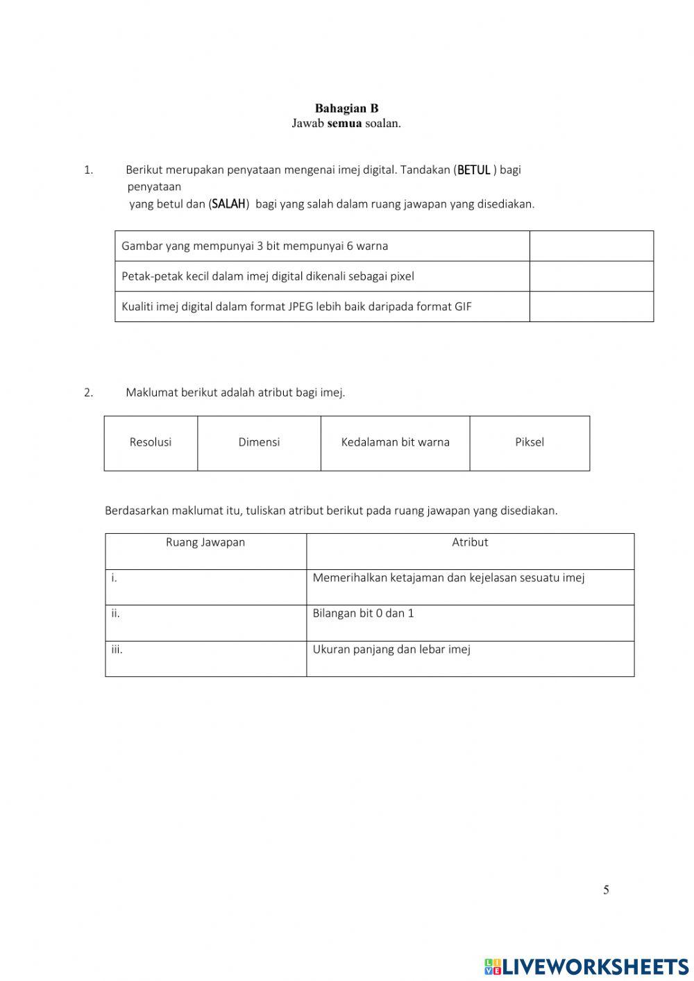 Pentaksiran pdpr ask f1