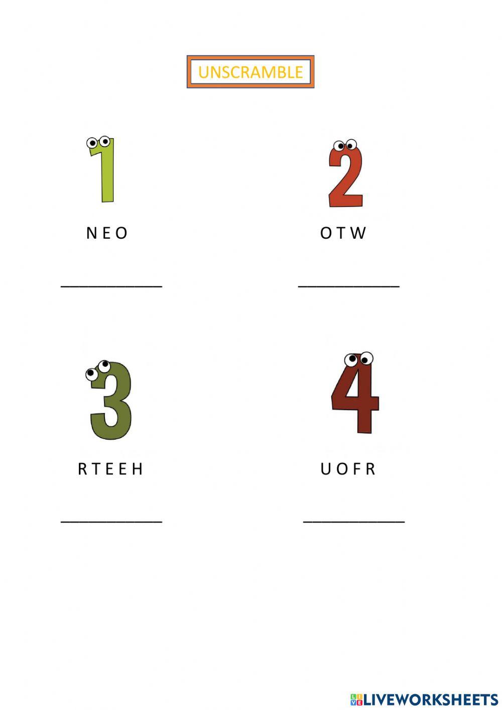 English (pre-school)