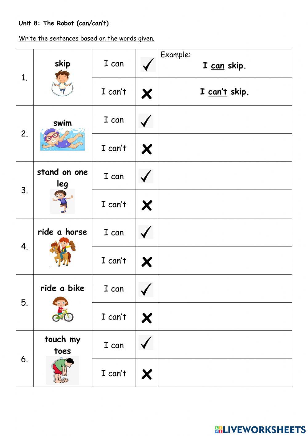 the-robot-worksheet-for-level-2-live-worksheets