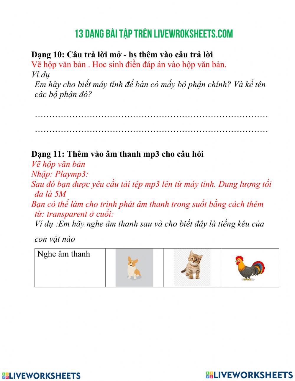 Tập huấn gv mới