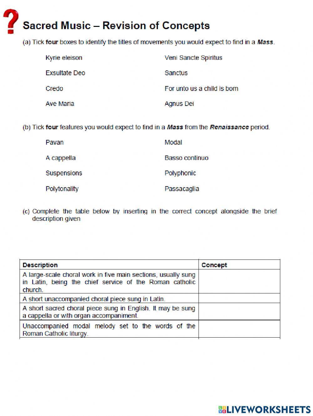 Adv Higher Renaissance Music 1