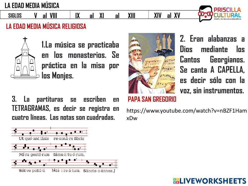 La musica en la edad media