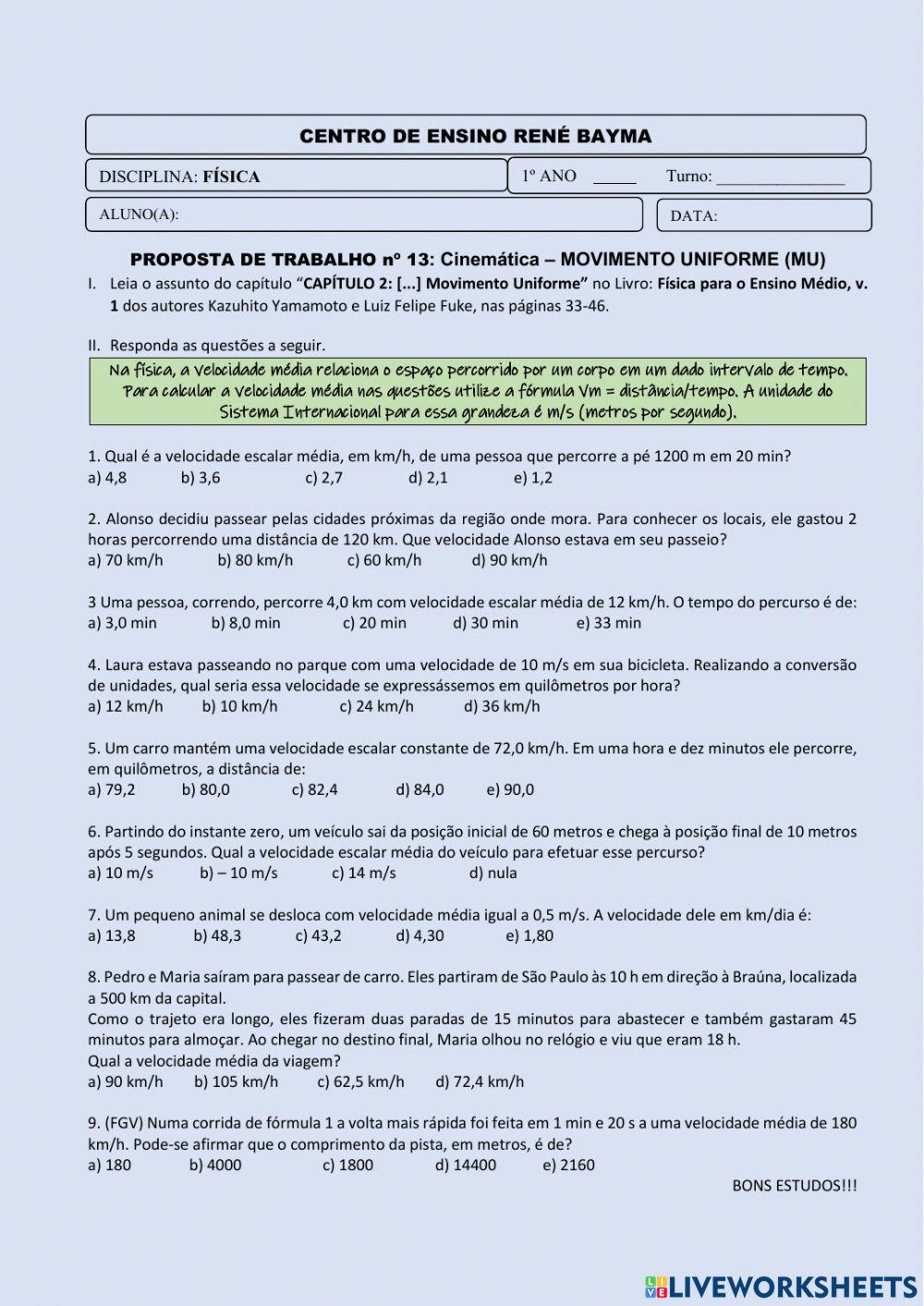 3 Formas de Calcular a Velocidade - wikiHow, image size:1000x1413