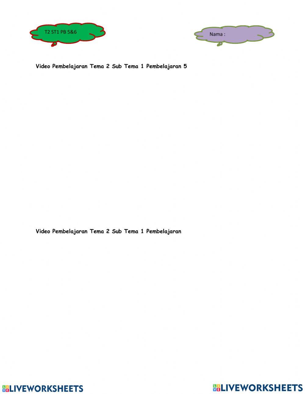 LKPD Tema 2 St 1 Pembelajaran 5,6