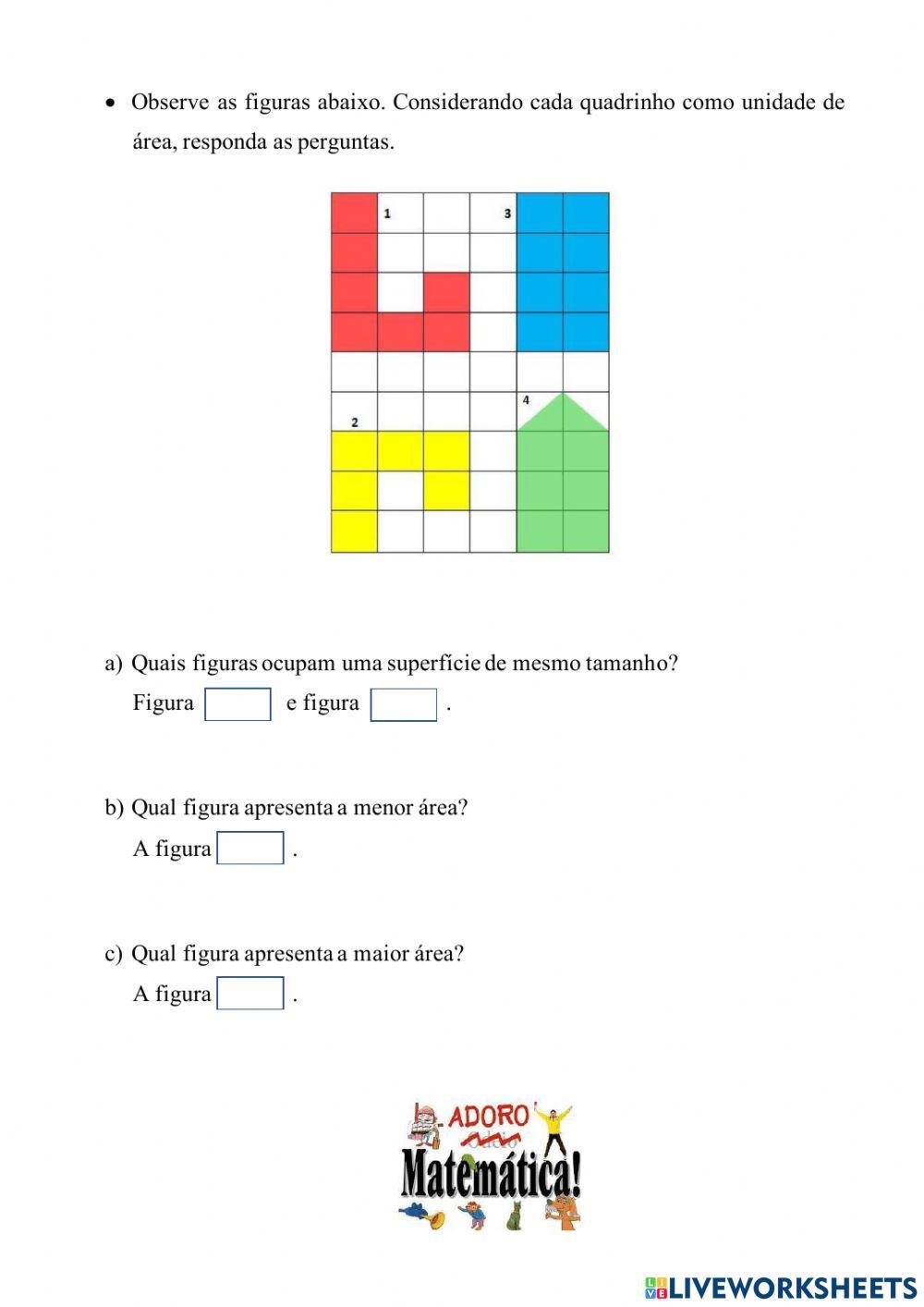 Área de figuras planas