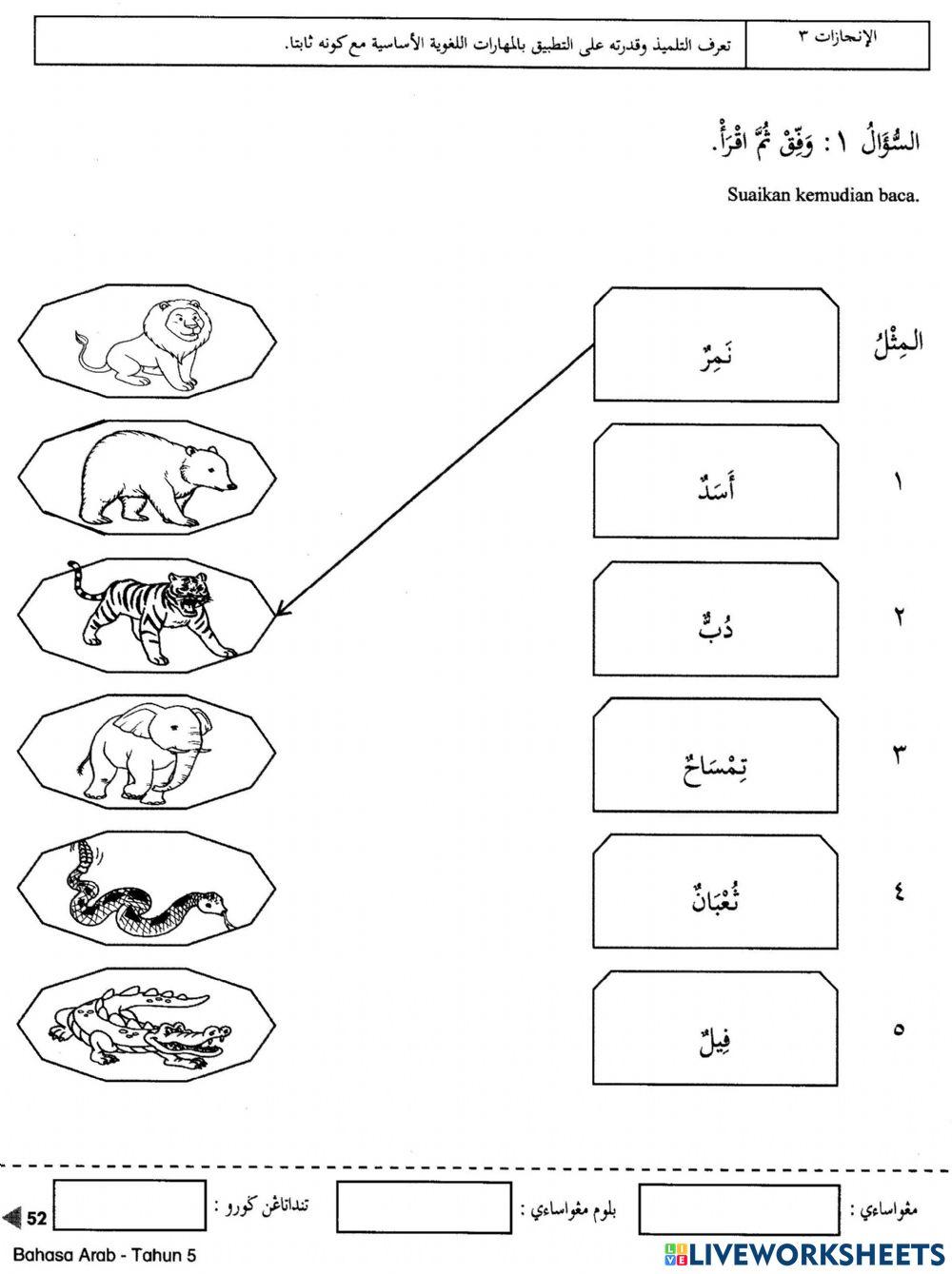 Bahasa Arab Tahun 5
