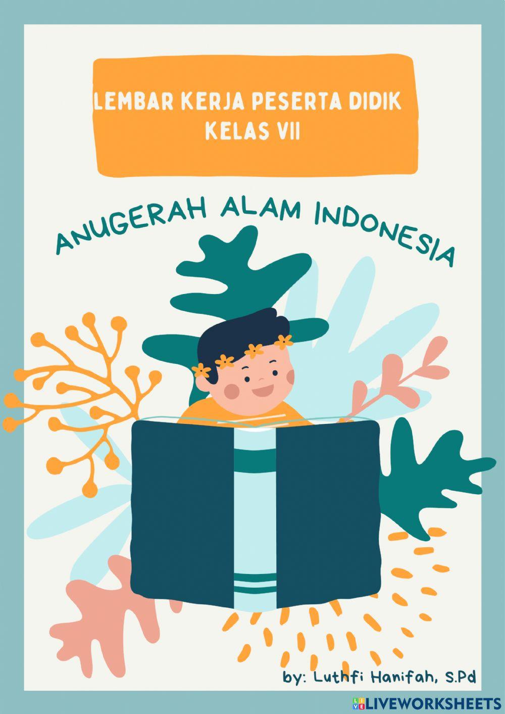 Anugerah alam Indonesia