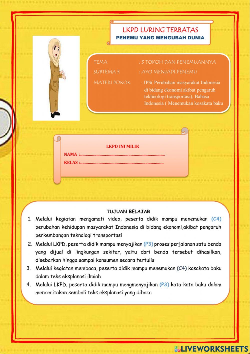 Lkpd tema 3 kelas 6 subtema 3 pb 1