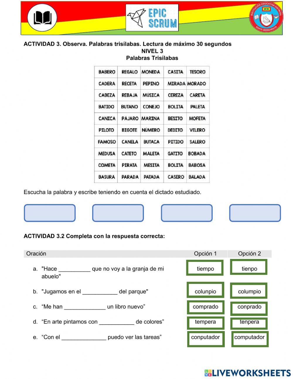 Exploración- sonidos mp-mb