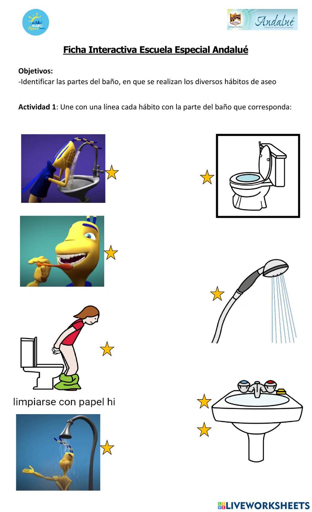 Hábitos De Higiene Online Worksheet For Especial Live Worksheets Hábitos De Higiene Online Worksheet For Especial Live Worksheets