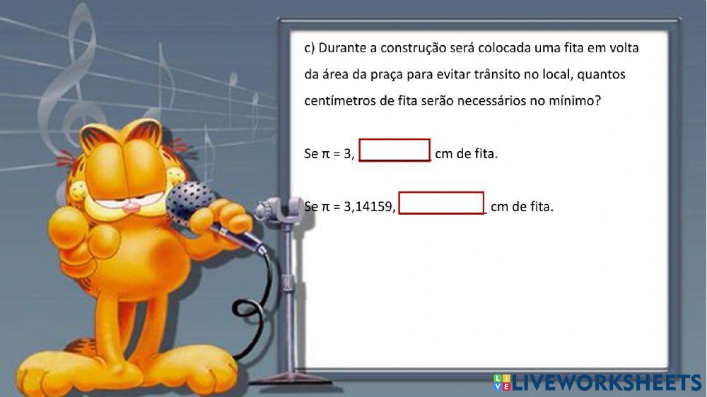 Círculo e polígono regular