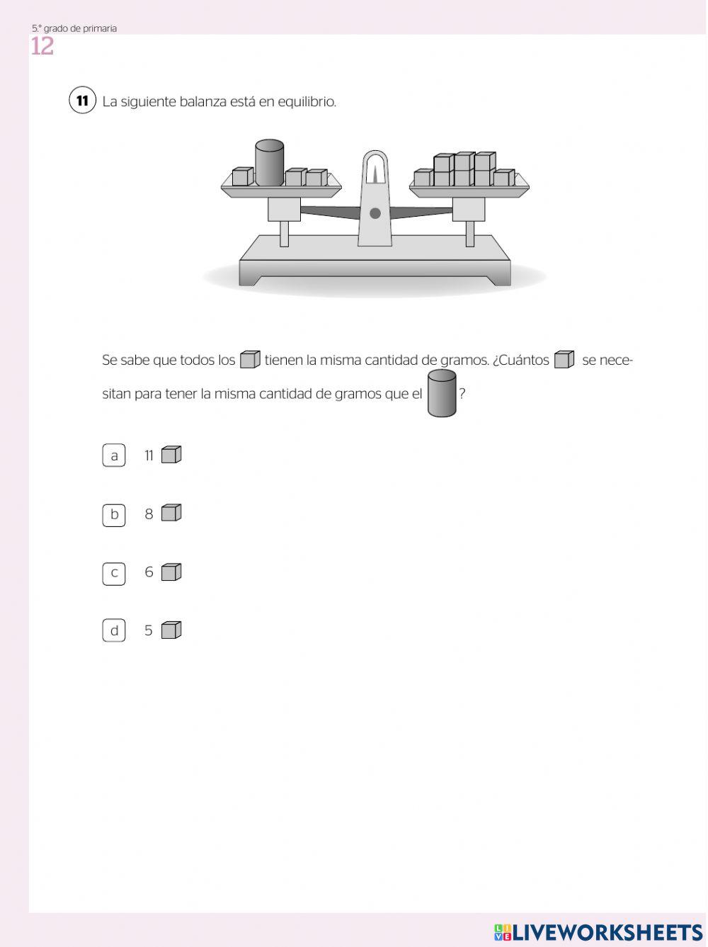 Evaluación Diagnostica de Matemática