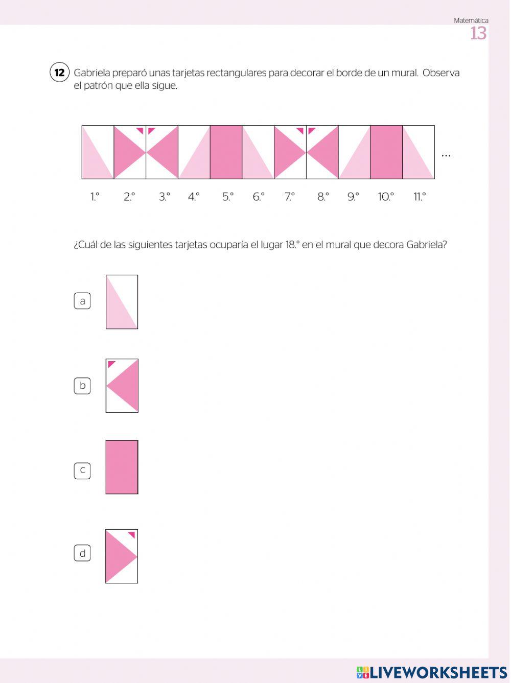 Evaluación Diagnostica de Matemática