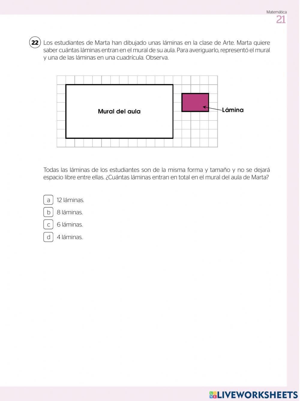 Evaluación Diagnostica de Matemática
