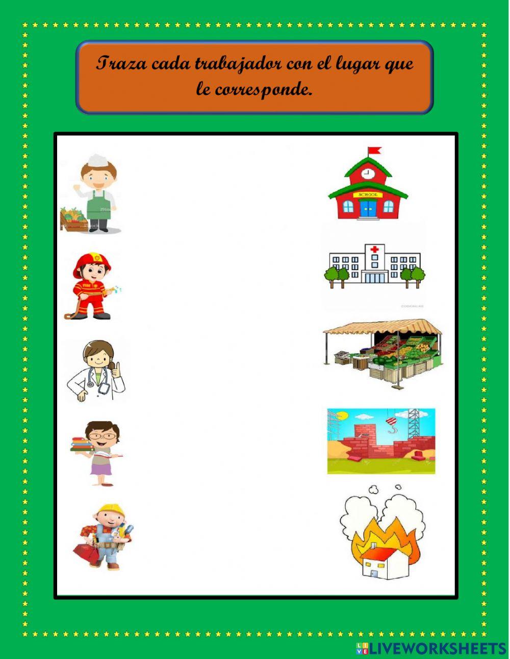 Trabajos de los habitantes