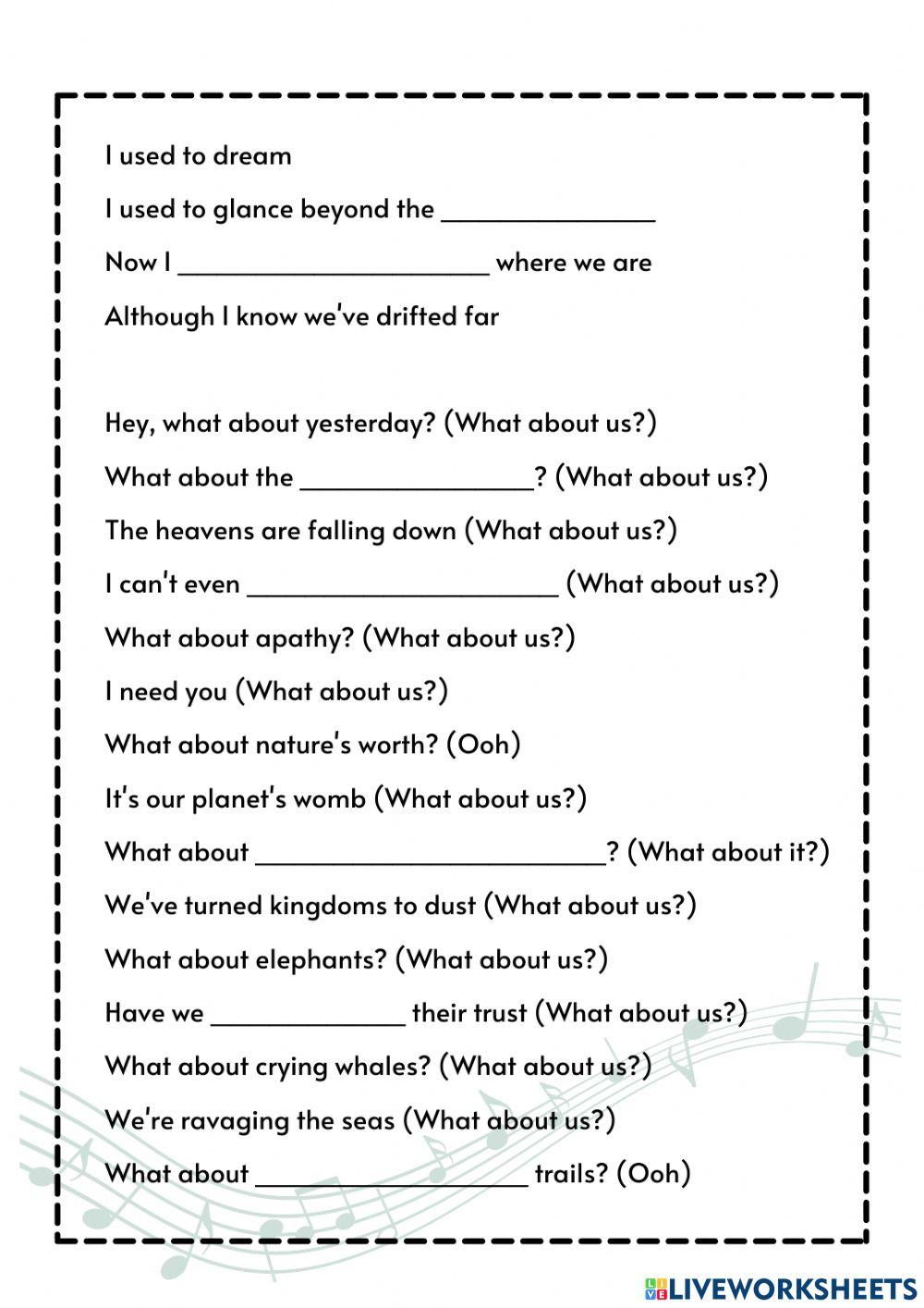 Earth Song (The Wonders of Nature)