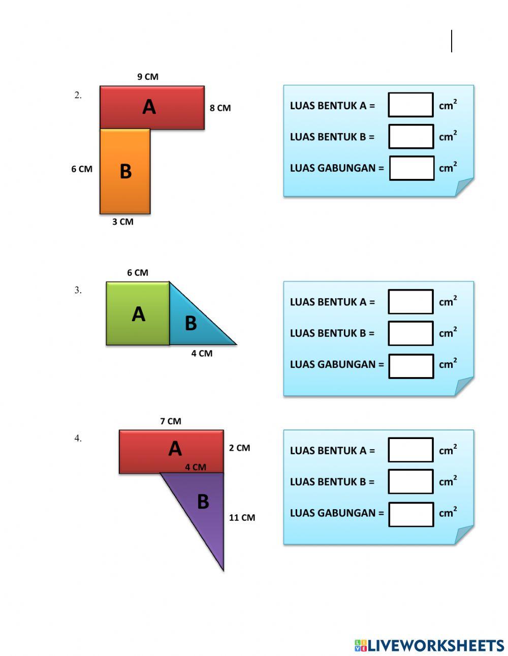 Luas Bentuk Gabungan