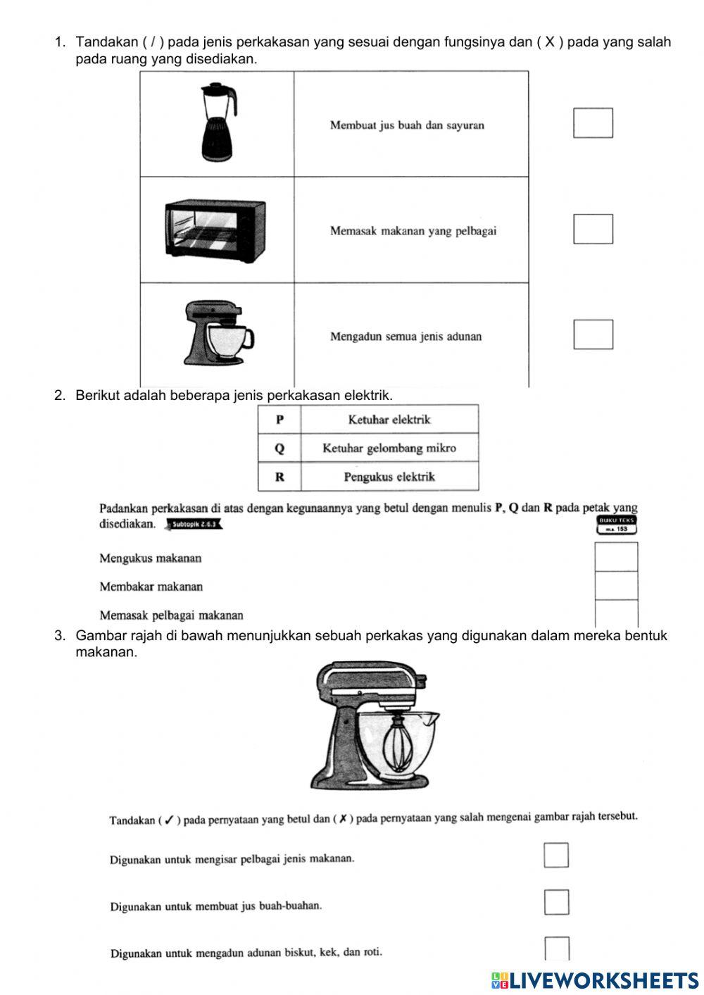 RBT T2 Reka Bentuk Makanan