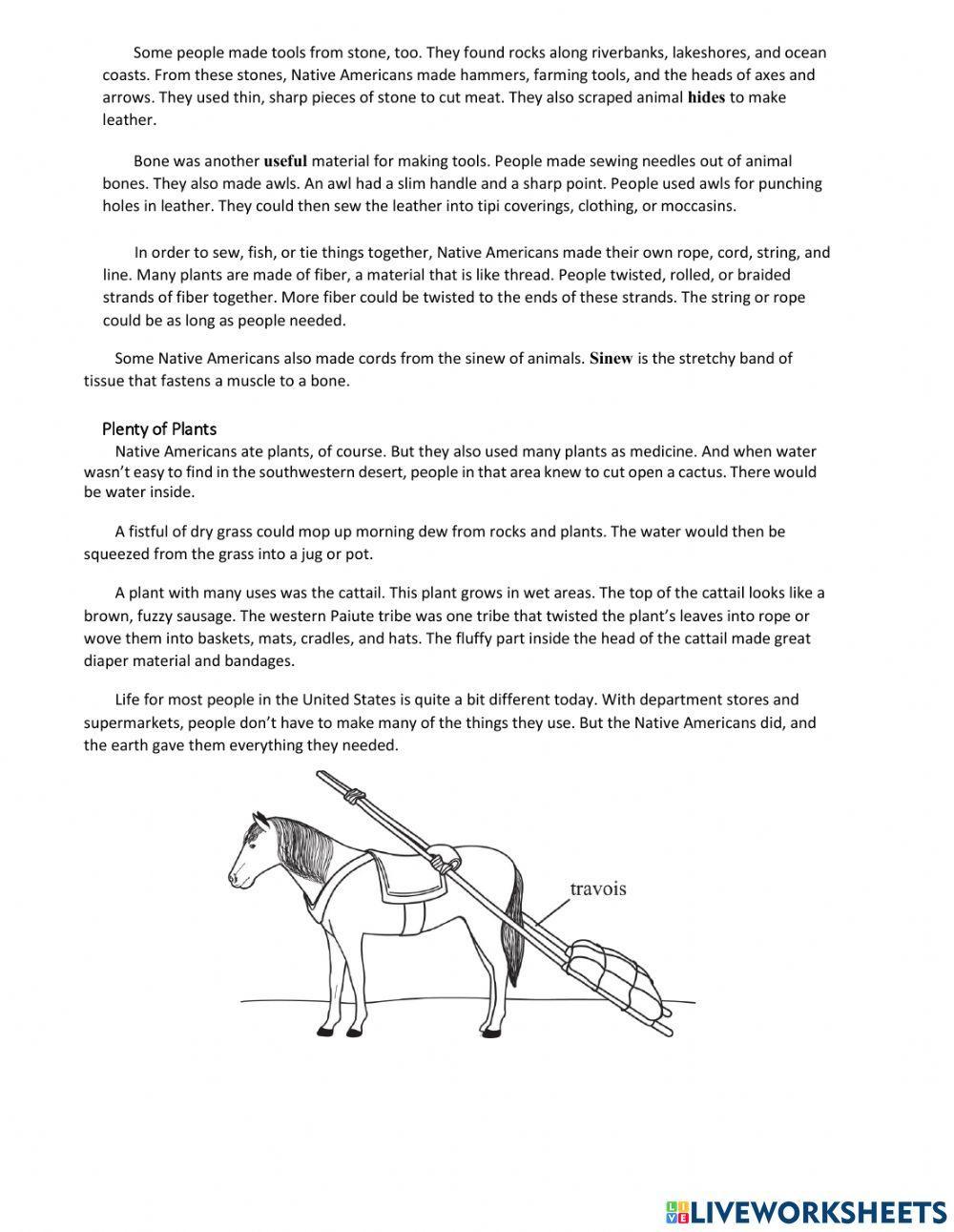 6 reading diagnostic test