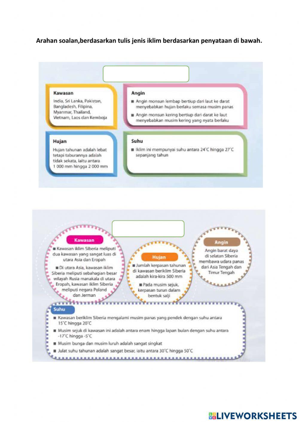 Bab 3:Pengaruh persekitaran fiikal terhadap kepelbagaian tumbuh-tumbuhan semula jadi dan hidupan liar