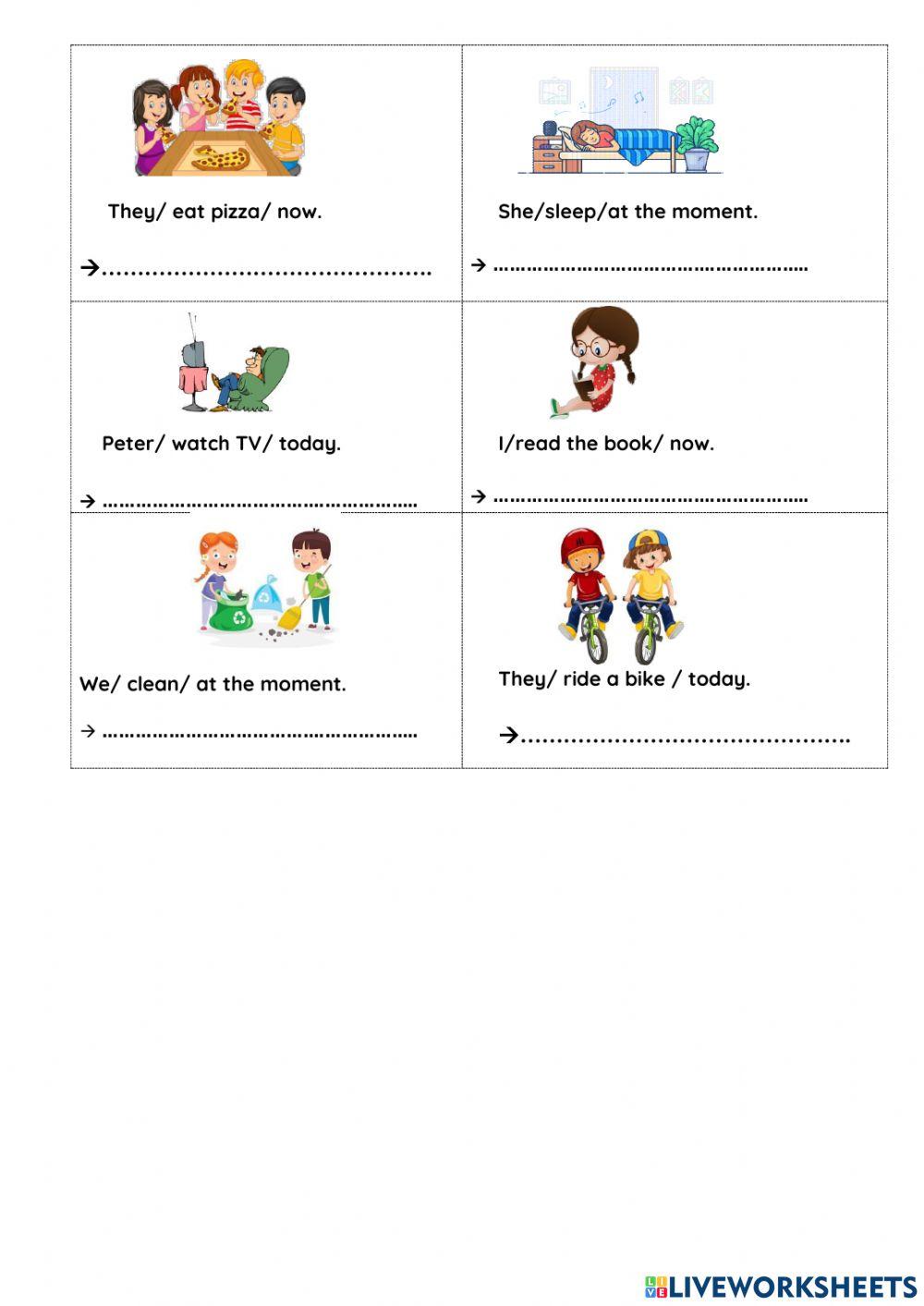 Present continuous Tense