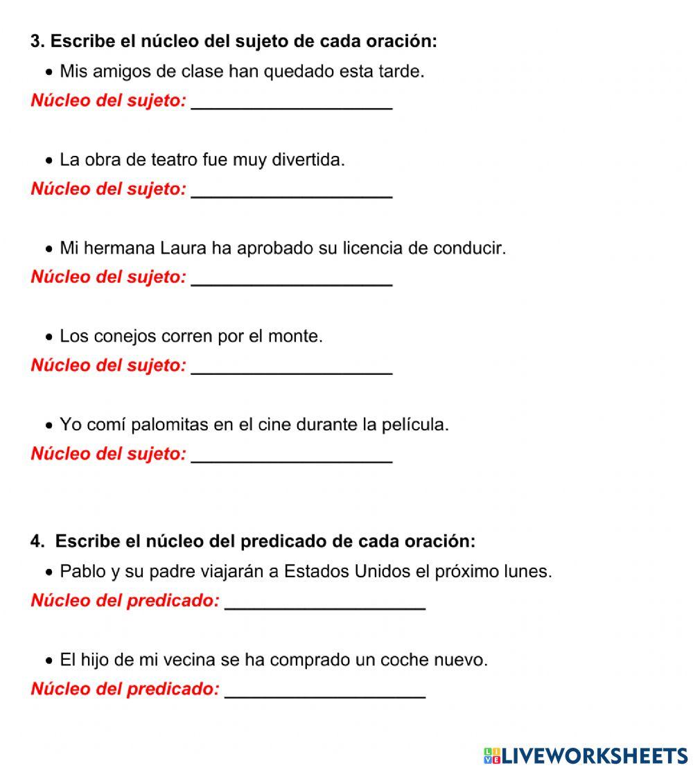 Quiz de lengua castellana