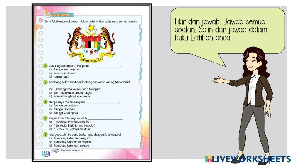 Sejarah Tahun 5: Jata Negara