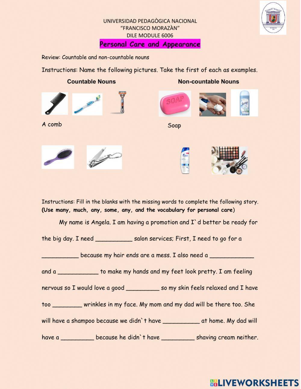 Count and Non- count nouns