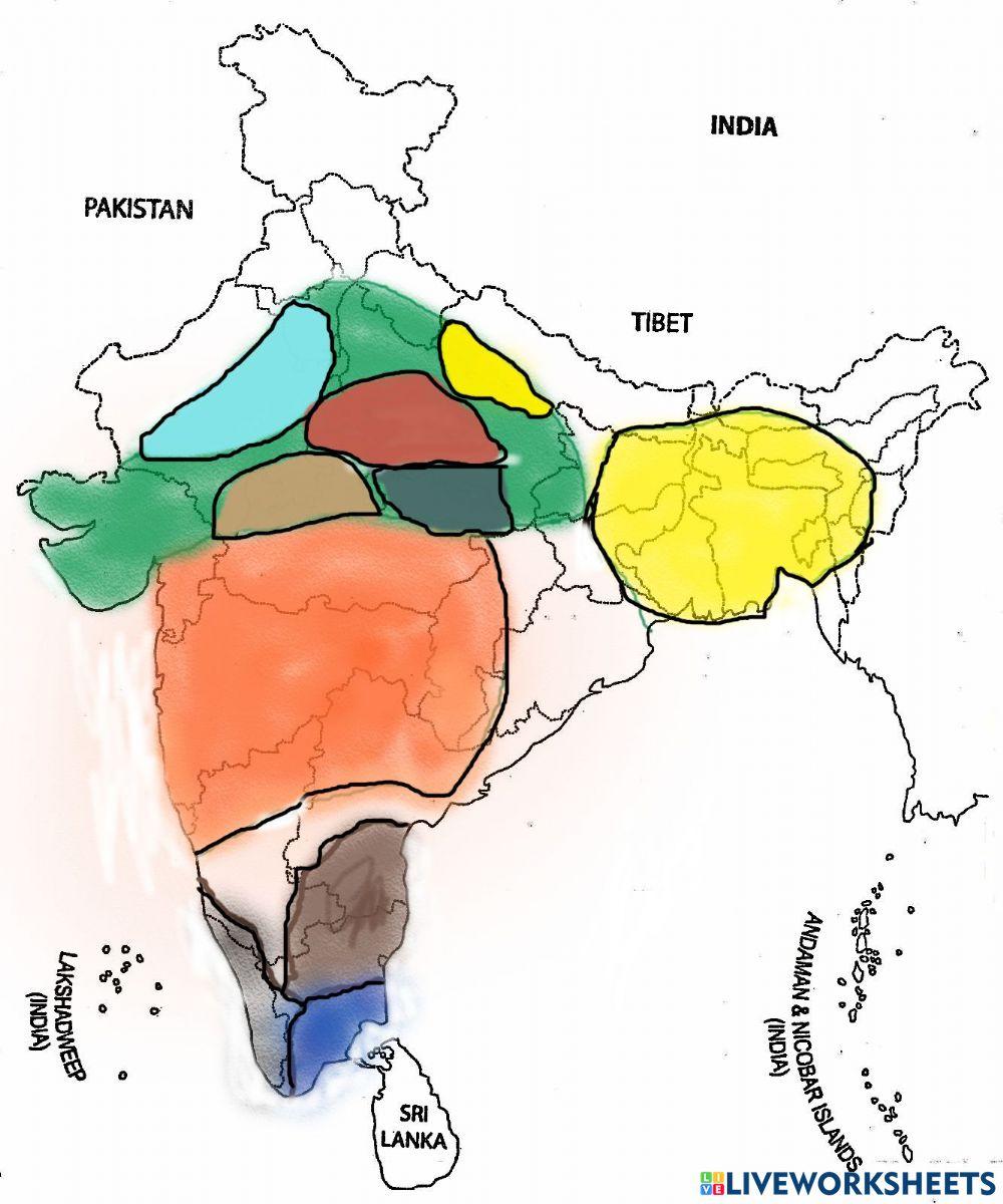 New kings and kingdoms map work
