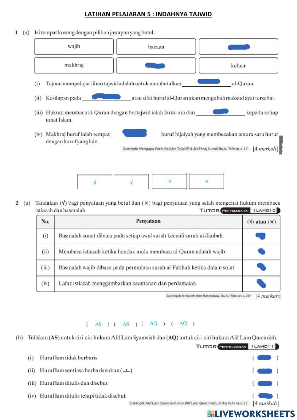 Pi t1 : latihan pel 4&5