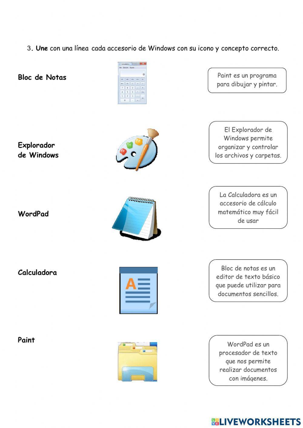 Accesorios de Windows