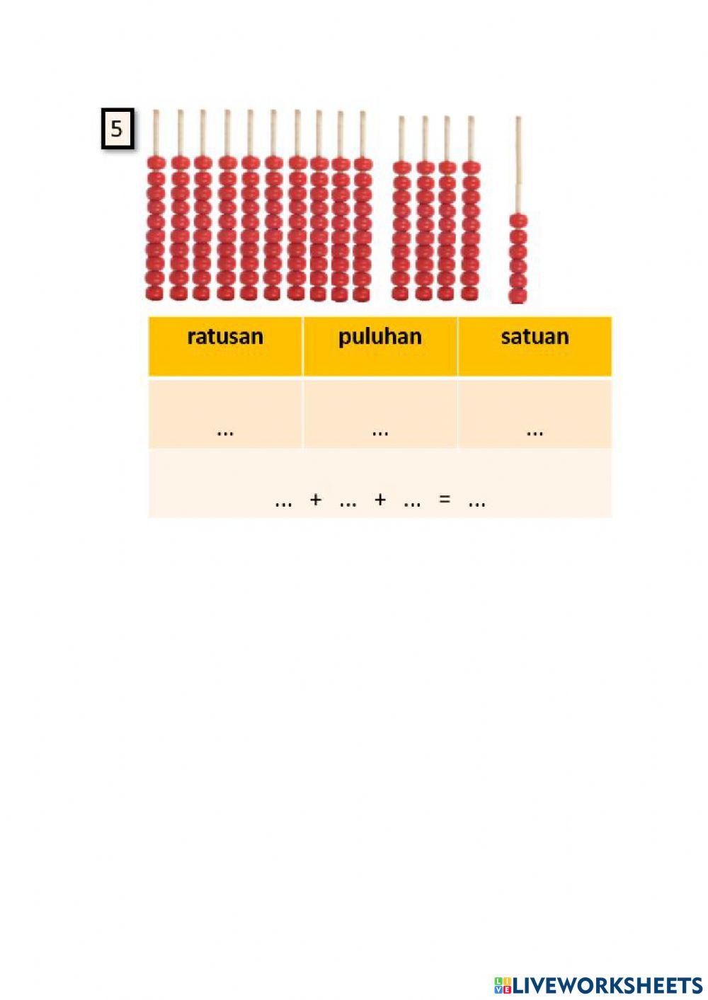 Latihan Nilai Tempat