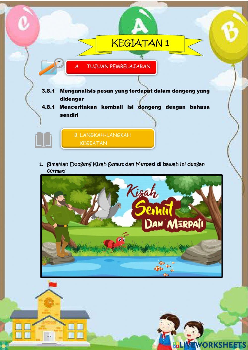 LKPD Kelas 3 Tema 2 Subtema 2 PB 2