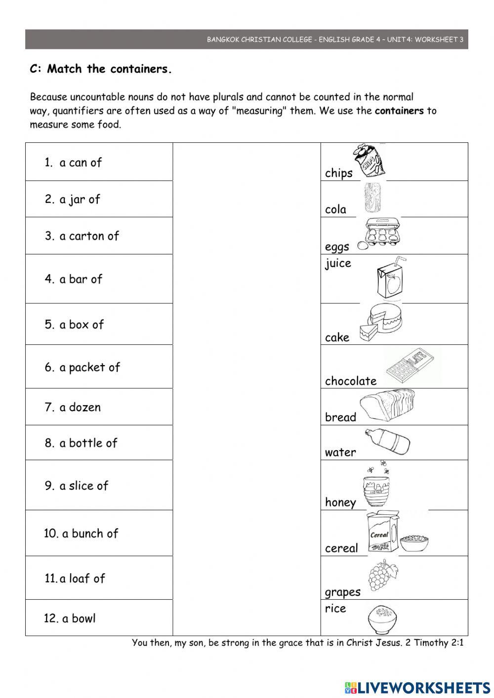 Unit 4 worksheet 3