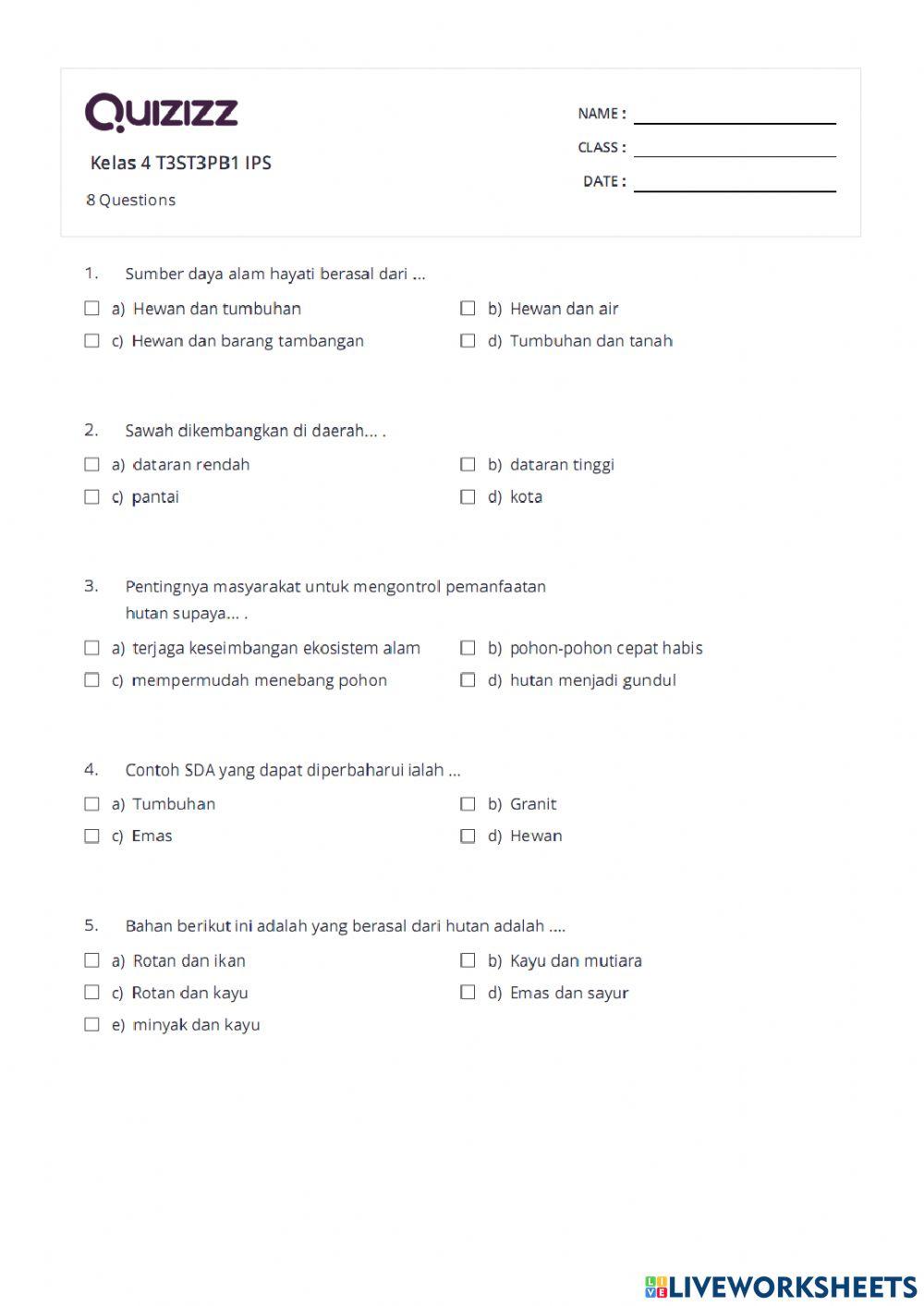 Evaluasi tema 3 st 3 pb 1