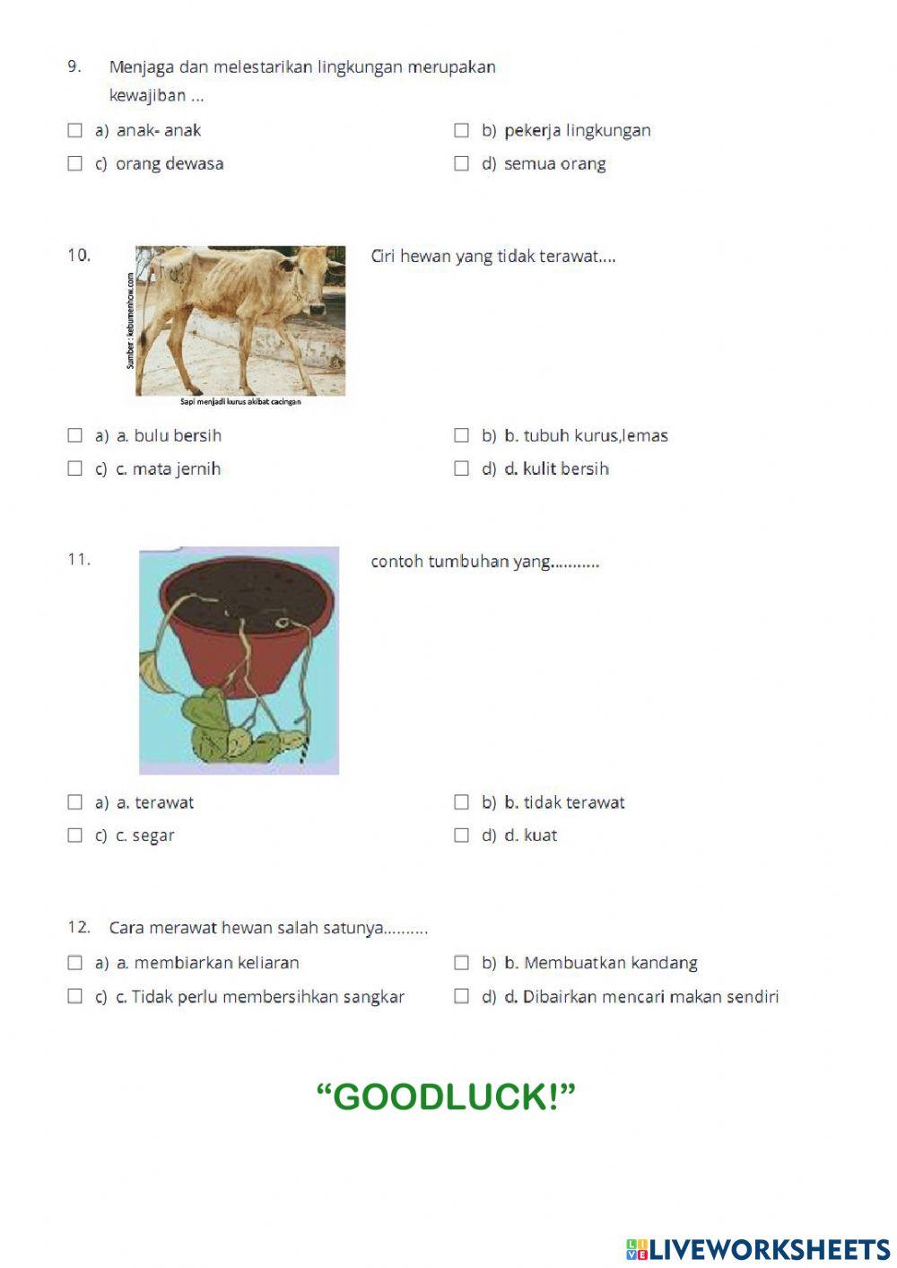 Evaluasi tema 3 st 3 pb 1