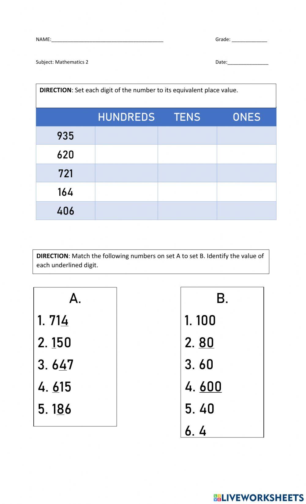 Place Value