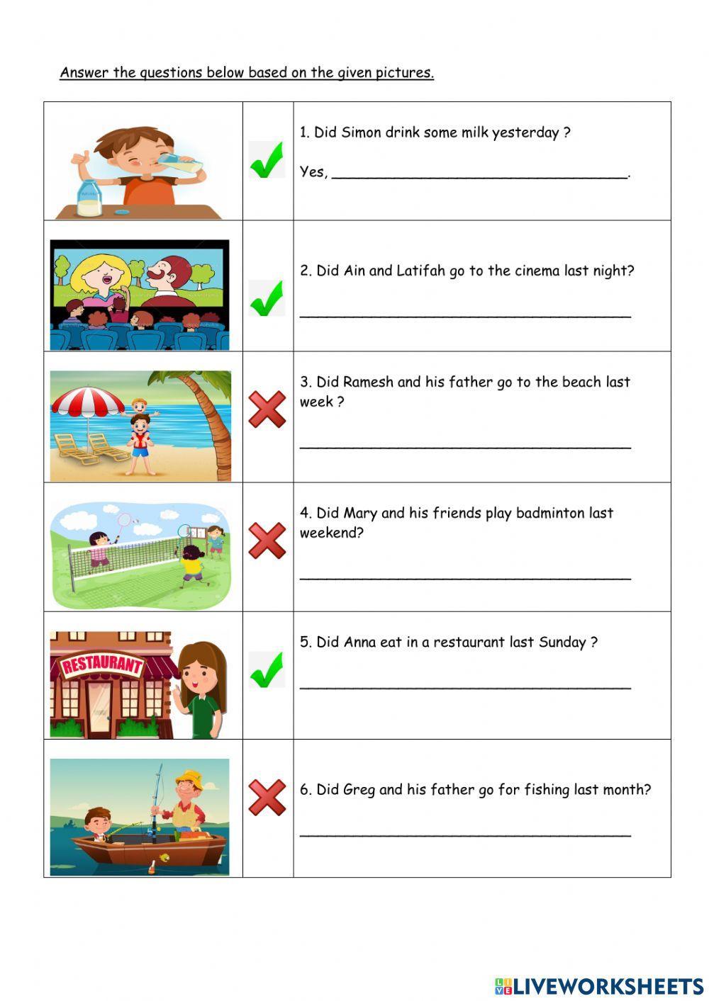 Module 9 : on holiday