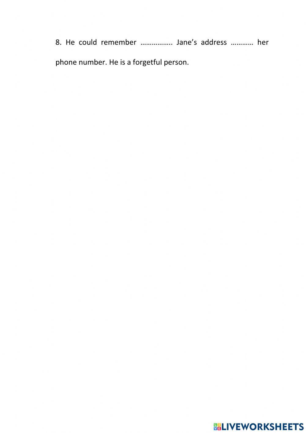 Correlative conjunctions